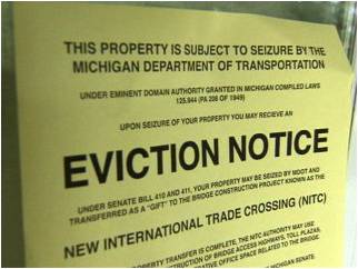 main components of an eviction notice
